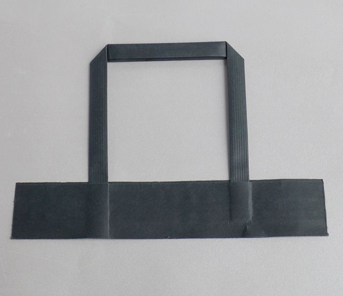 1.5cm black flat paper handle