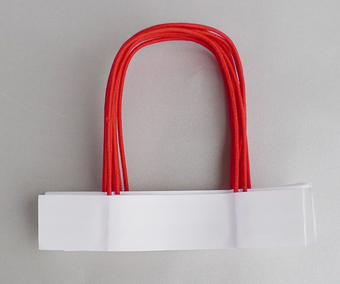 PP wrapped paper cord hanlde